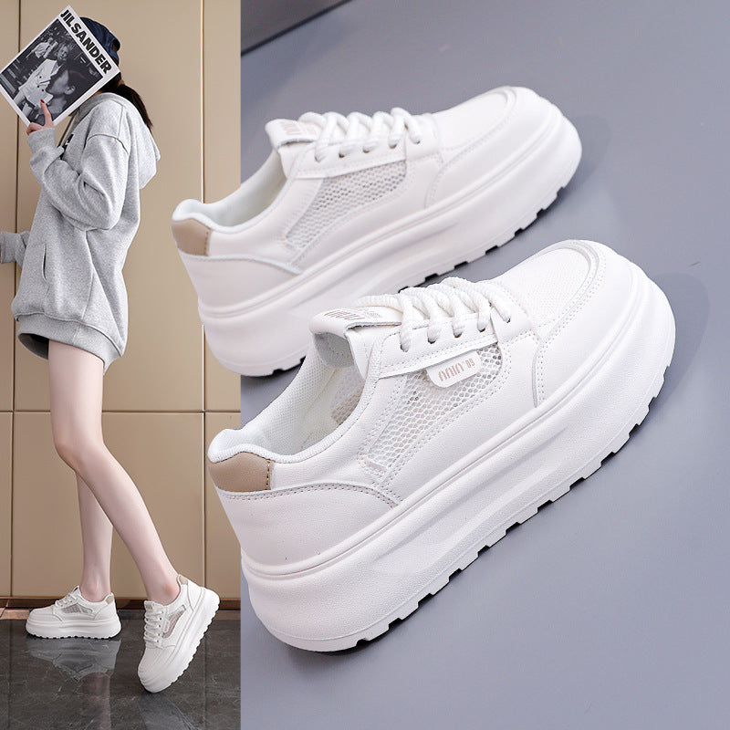 Damen Chunky Sneakers mit atmungsaktiver Mesh-Oberfläche und dämpfendem Komfort R&B