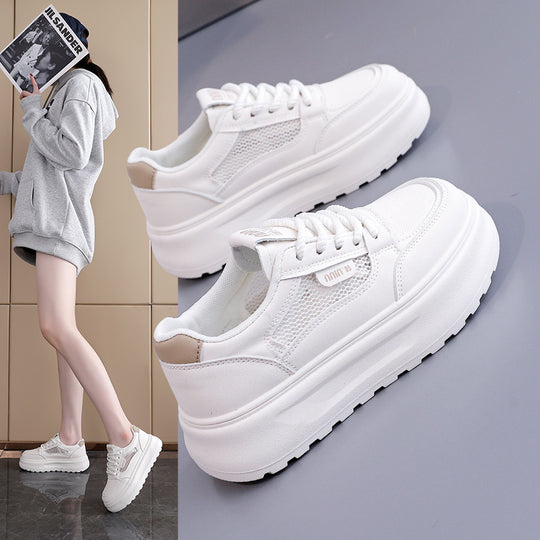 Damen Chunky Sneakers mit atmungsaktiver Mesh-Oberfläche und dämpfendem Komfort R&B