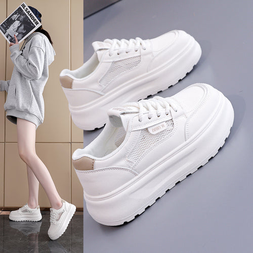 Damen Chunky Sneakers mit atmungsaktiver Mesh-Oberfläche und dämpfendem Komfort R&B