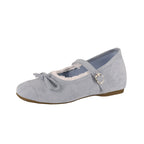 Damen Ballerinas mit dekorativem Riemchen und hochwertigem Obermaterial R&B