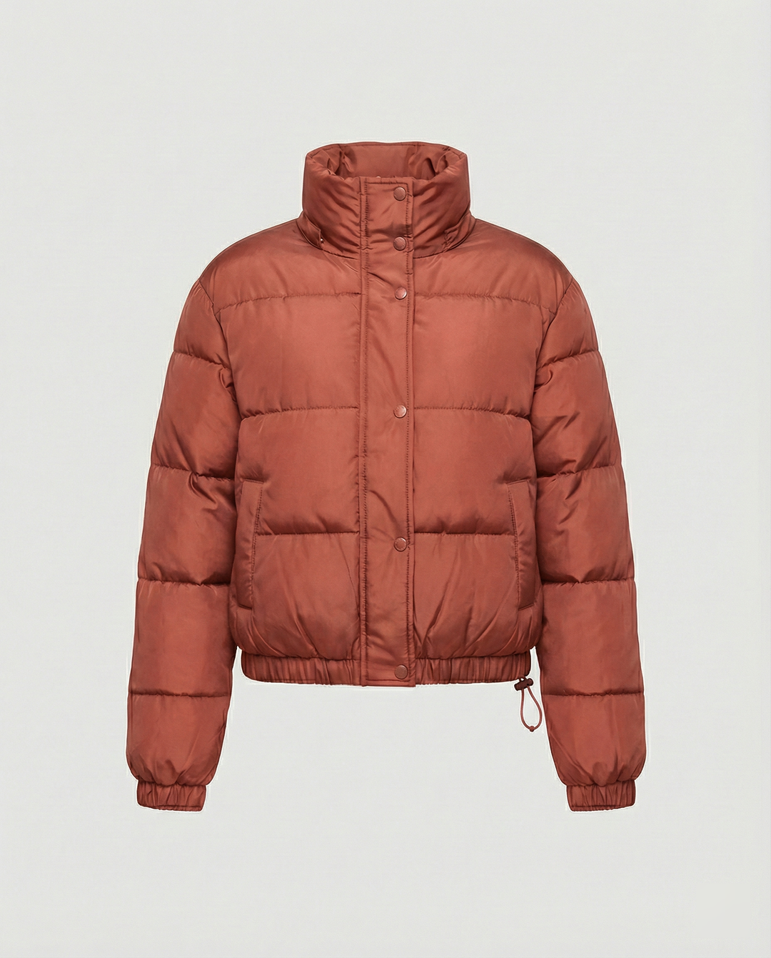 Übergangsjacke Damen sportlich elegant als cropped Steppjacke