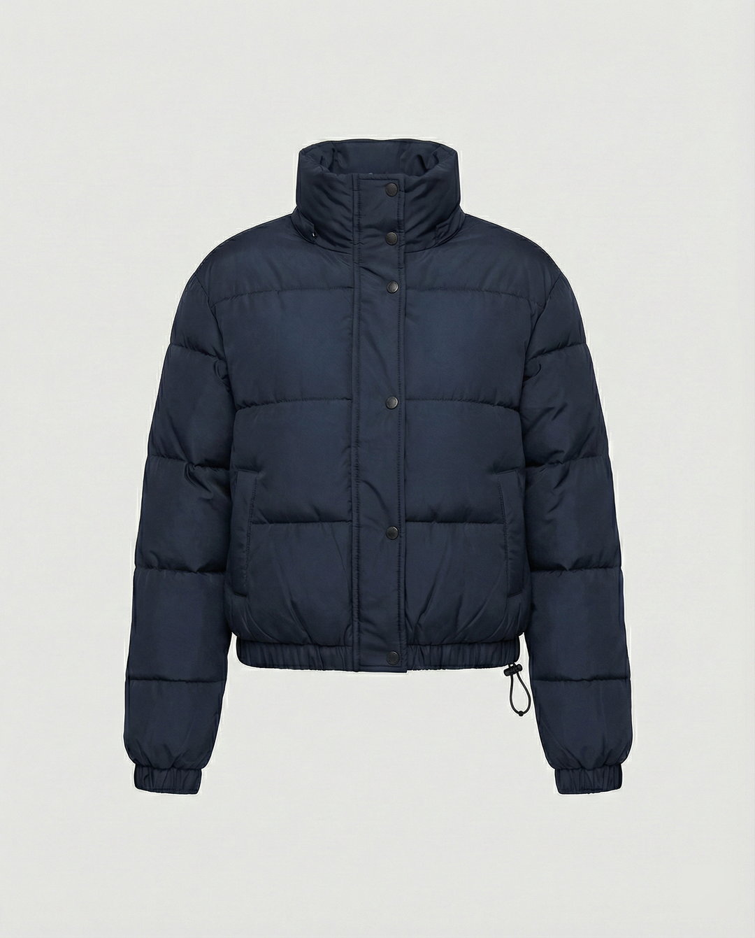 Übergangsjacke Damen sportlich elegant als cropped Steppjacke