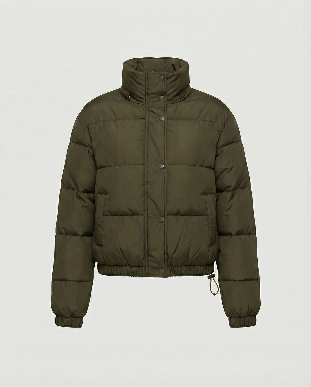 Übergangsjacke Damen sportlich elegant als cropped Steppjacke