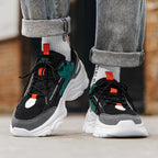 Damen Sportliche Modische Sneakers mit dämpfender Sohle und atmungsaktivem Obermaterial
