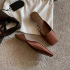 Damen Elegante Mules mit spitzem Zehenbereich und komfortabler Sohle R&B