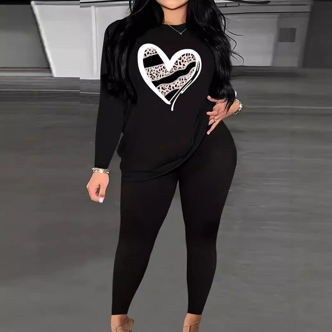 Damen Lässiges Sweatshirt mit originellem Bärenmotiv R&B