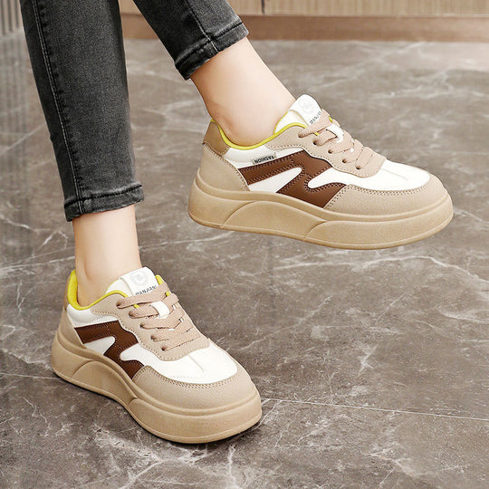 Damen modische Sneakers mit rutschfester Laufsohle und atmungsaktivem Obermaterial R&B