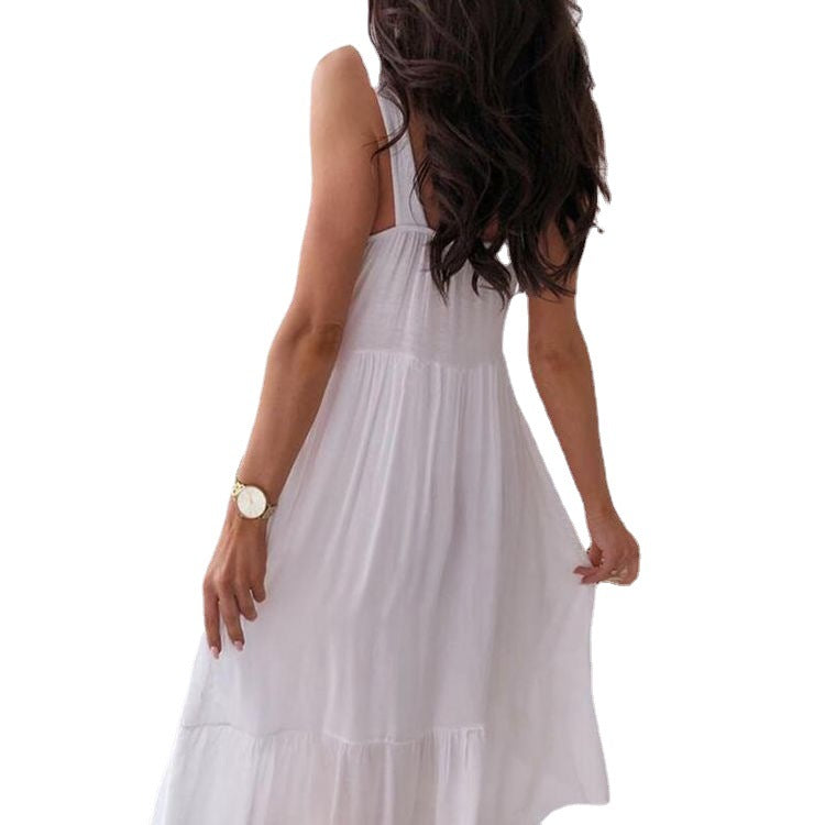 Damen Sommerkleid mit eleganten Spitzenakzenten und luftiger Passform R&B