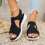 Damen Bequeme und atmungsaktive Freizeitsandalen R&B