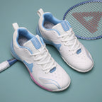 Damen Sportliche Badminton-Sneaker mit dämpfender Sohle und atmungsaktivem Obermaterial R&B