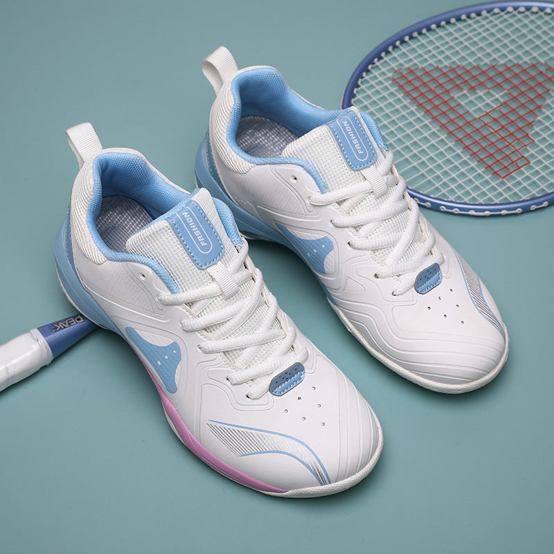 Damen Sportliche Badminton-Sneaker mit dämpfender Sohle und atmungsaktivem Obermaterial R&B