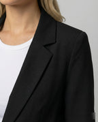Damen Blazer Damen sportlich elegant mit Gürtel