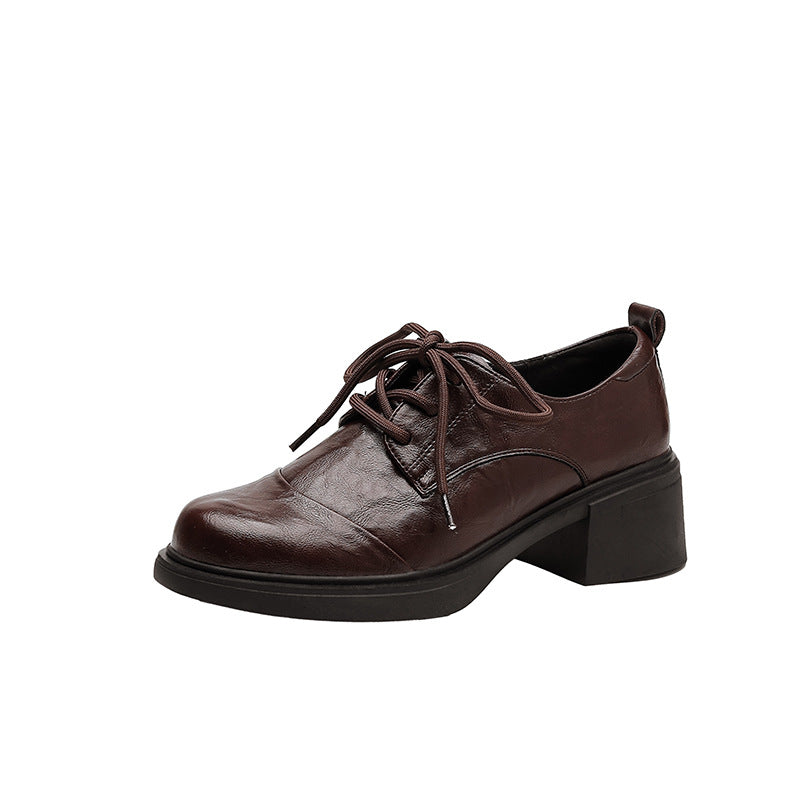 Damen Bequeme Schnürschuhe mit blockierendem Absatz R&B