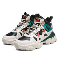 Damen Modische Sport Sneaker mit hohem Schaft und rutschfester Sohle