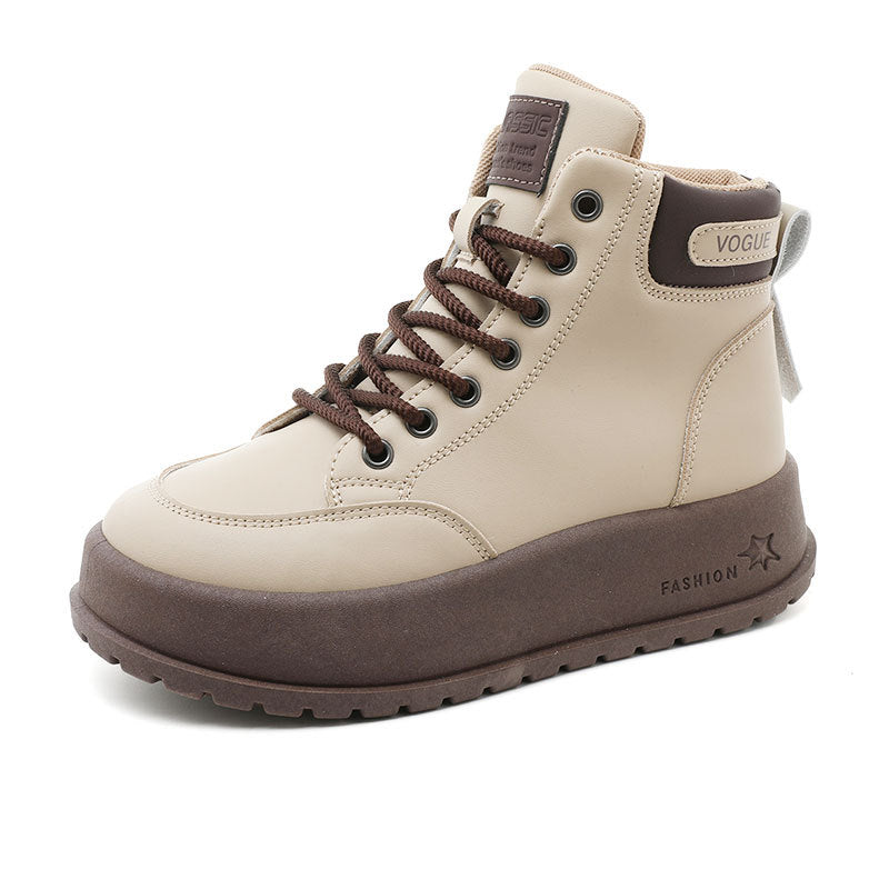 Damen Hohe Sneakers mit robustem Sohlendesign und Polsterung R&B