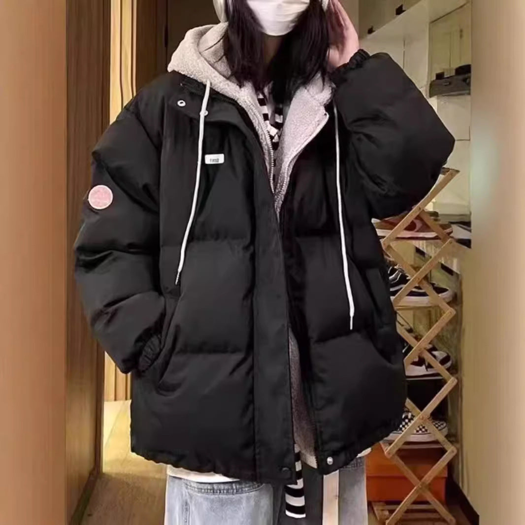 Damen gesteppte Winterjacke mit wärmendem Fleece-Innenfutter und praktischem Kapuzenkragen R&B