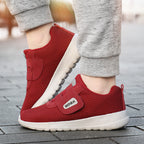 Damen Sportschuhe mit verstellbarem Klettverschluss und atmungsaktivem Mesh-Obermaterial R&B