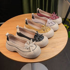 Damen modische Ballerinas mit komfortabler Sohle und kunstvollem Design