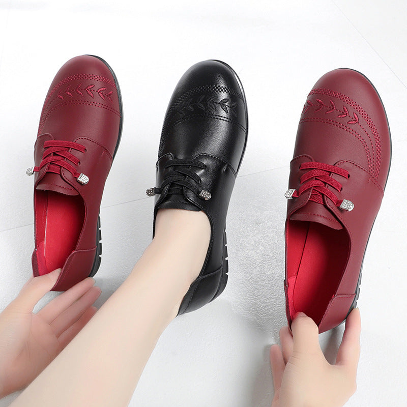 Damen Elegante und bequeme Schnürschuhe im modernen Design R&B