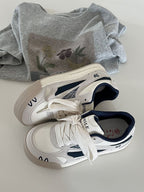 Damen Sportliche Sneaker mit atmungsaktiven Netzdetails
