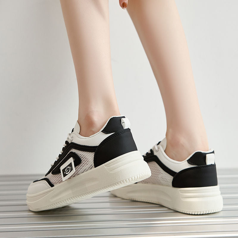 Damen trendige Sneakers mit atmungsaktivem Obermaterial und sportlichem Design R&B