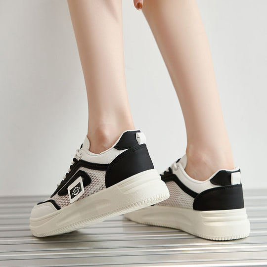 Damen trendige Sneakers mit atmungsaktivem Obermaterial und sportlichem Design R&B