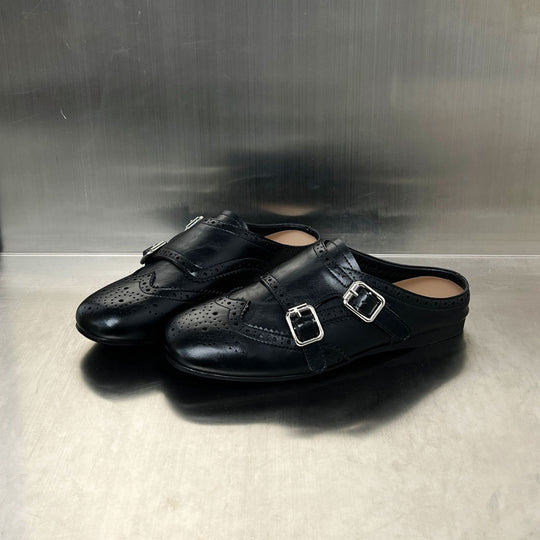 Damen Elegante Mokassins mit modischen Schnallen und perforiertem Design R&B