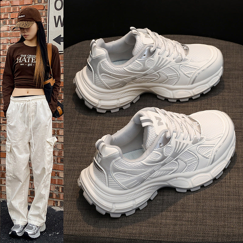 Damen Sportliche Mesh-Laufschuhe mit griffiger Profilsohle R&B