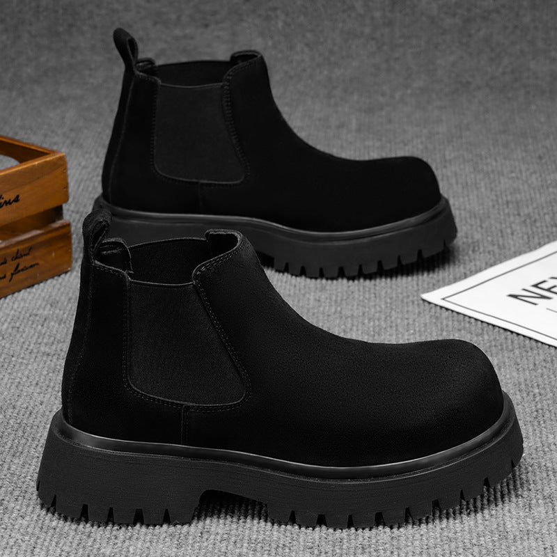 Damen Chelsea-Stiefel mit rutschfester Profilsohle und robustem Obermaterial