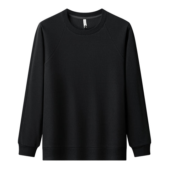 Damen lässiger Sweatshirt mit klassischem Rundhalsausschnitt und modernen Raglanärmeln R&B
