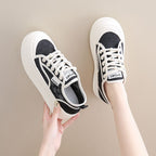Damen Freizeitsneaker mit eleganter Spitze und rutschfester Sohle