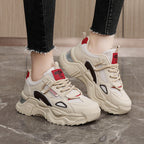Damen Sportliche Chunky Sneaker mit atmungsaktiver Mesh-Oberfläche und dämpfendem Profil R&B