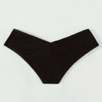Damen Hochgeschnittene Bikinihose mit V-Ausschnitt