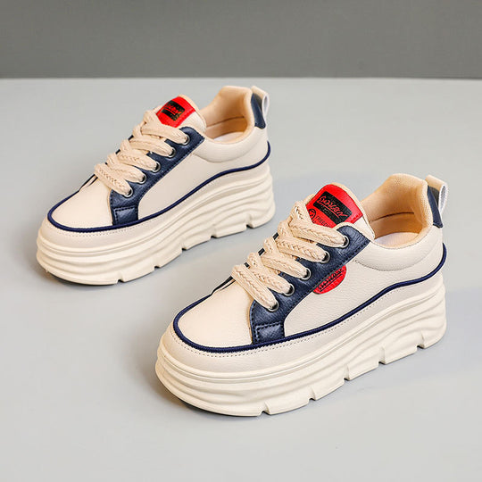 Damen modische Plateau-Sneaker mit ergonomischer Dämpfung R&B