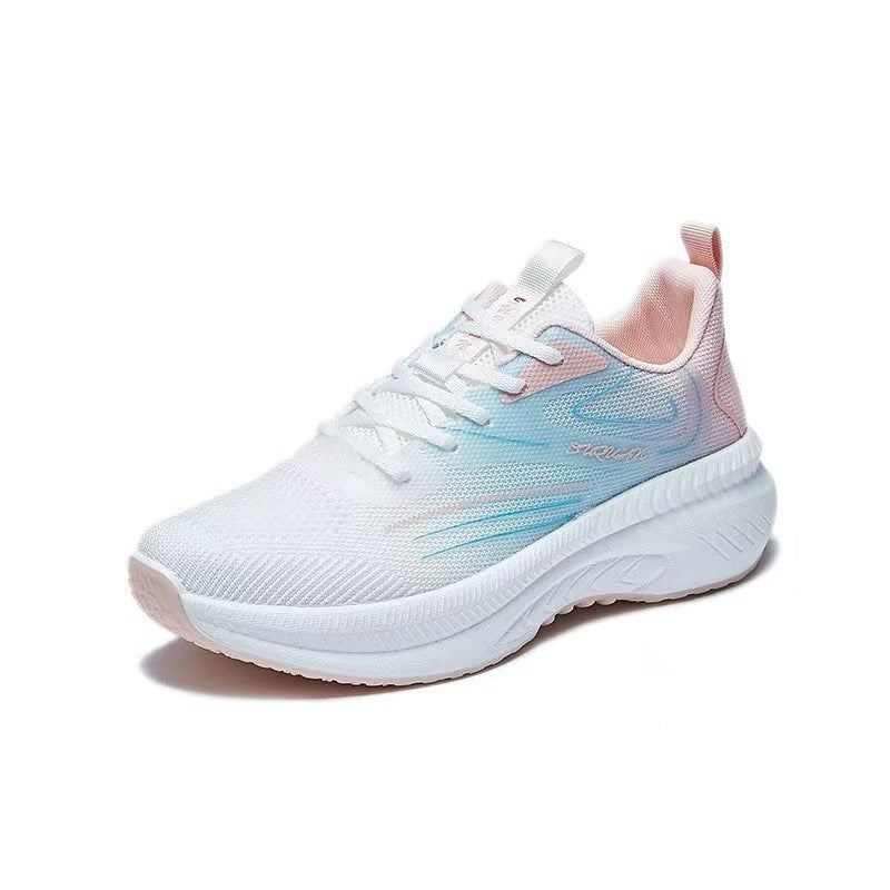 Damen Lauf-Sneakers mit atmungsaktivem Obermaterial und stoßdämpfender Sohle R&B