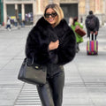 R&B | Pelz Winterjacke - Elegante Oberbekleidung