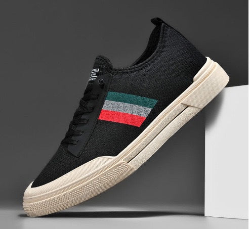 Damen Modische Canvas-Sneaker mit sportlichem Design R&B