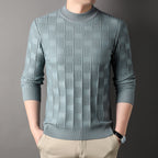 Herren Feinstrickpullover mit modernem Strukturdesign R&B