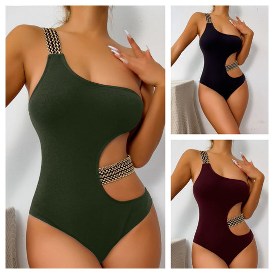 Damen Einteiler Badeanzug R&B