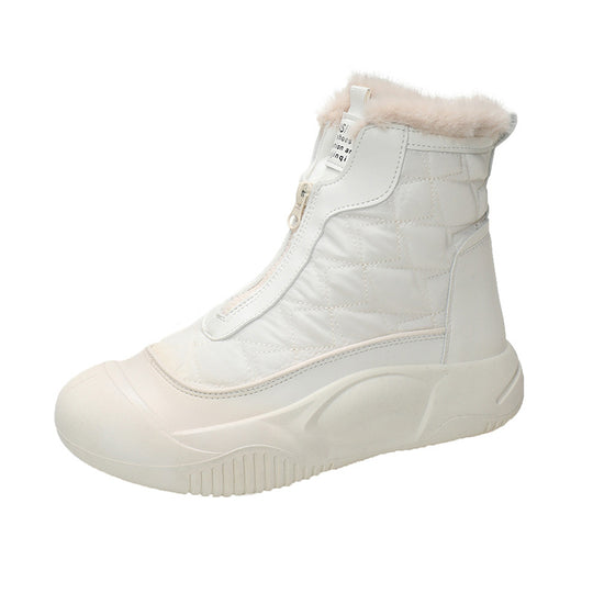 Damen isolierte Winterstiefel mit bequemem Warmfutter R&B