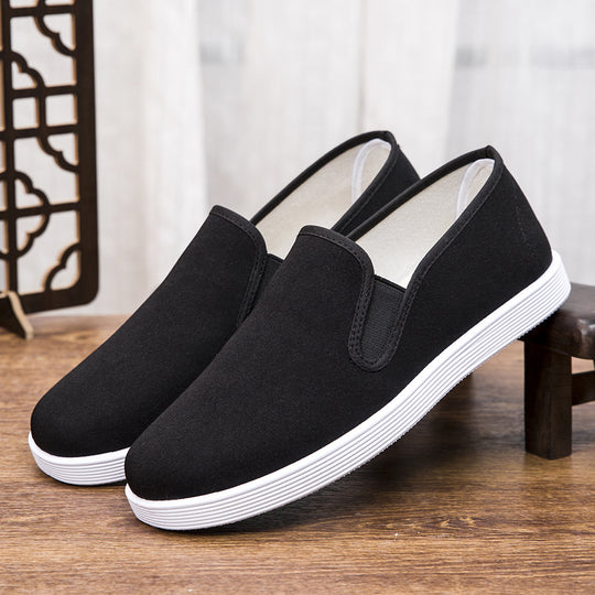 Damen vielseitige und komfortable Slip-On Sneakers mit elastischem Design R&B