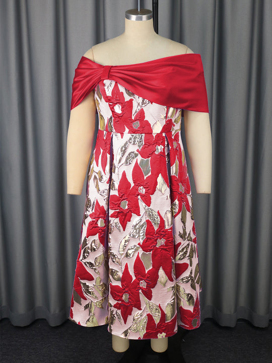 Damen Glamouröses Abendkleid mit Drapierung R&B