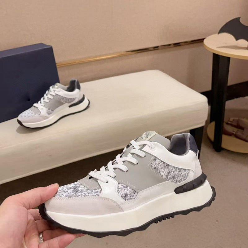 Damen Sportliche Lifestyle Sneaker mit atmungsaktiver Oberflächenstruktur R&B