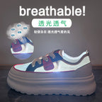 Damen Modische Sneaker mit luftiger Netzstruktur und komfortabler Sohle R&B