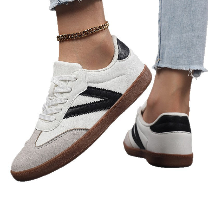 Damen Sportliche Sneaker mit modischem Design und robustem Sohlenprofil