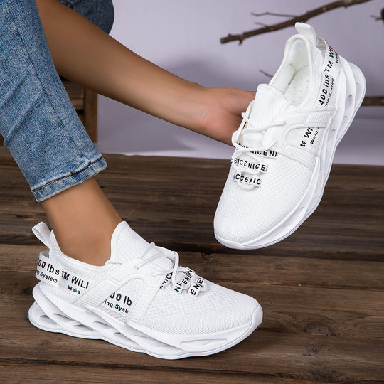 Damen modische Sneakers mit innovativem Dämpfungssystem und atmungsaktivem Obermaterial R&B