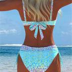 Damen Balconette-Bikini mit seitlichem BindR&Band R&B