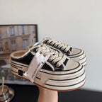 Damen modische Plateausneaker mit Kunstleder-Obermaterial und robustem Design R&B