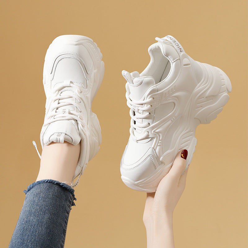 Damen Sportliche Chunky Sneaker mit ergonomischer Dämpfung und rutschfester Sohle R&B