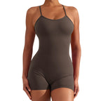 Damen Sportlicher Einteiler für Fitness und Schwimmen R&B
